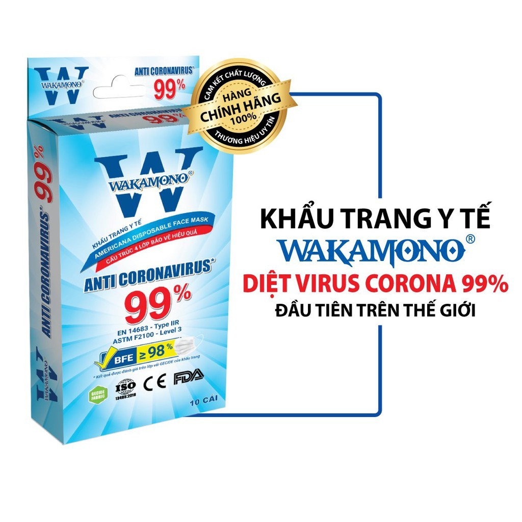 Khẩu trang Wakamono quảng cáo diệt virus Corona 99%: Sự thật hay bốc phét?